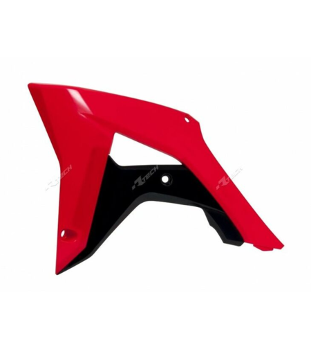 Пластмасови капаци за радиатор RACETECH Radiator Covers OEM Color (2017) Red/Black Honda CRF450R 17-20