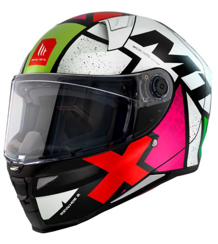 Каска MT REVENGE 2 S LIGHT C0 PEARL GLOSS