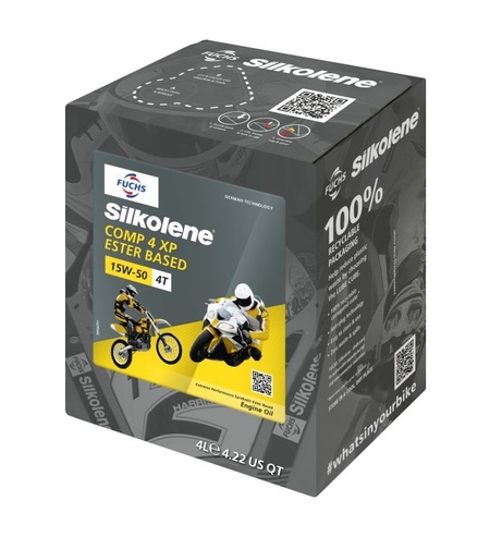 Масло FUCHS SILKOLENE COMP 4 15W50 - XP 4л