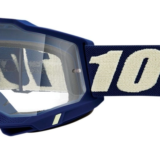 Мотокрос очила 100% ACCURI2 DEEPMARINE-CLEAR