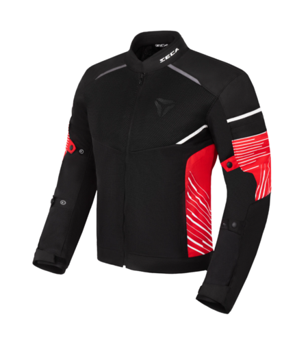 Текстилно яке SECA SUMMER WAY BLACK/RED