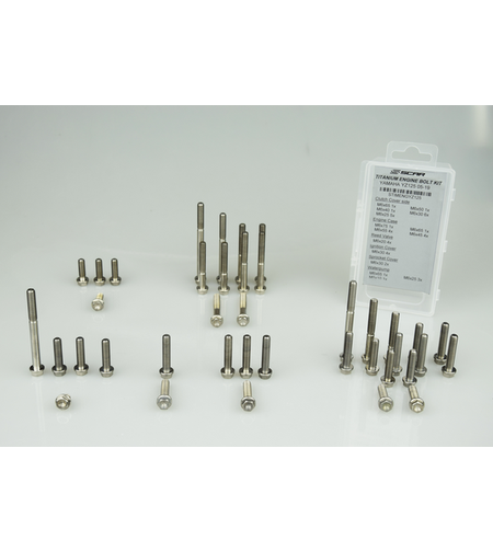 Титаниеви болтове за двигател SCAR на HONDA CRF250 2022