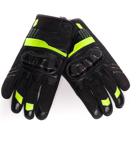 Мото ръкавици BLACK BIKE BRAKE TOUCH YELLOW