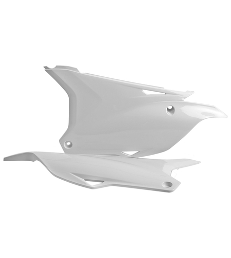 Странични панели Polisport за Kawasaki KX85/100 - 2014-21 White