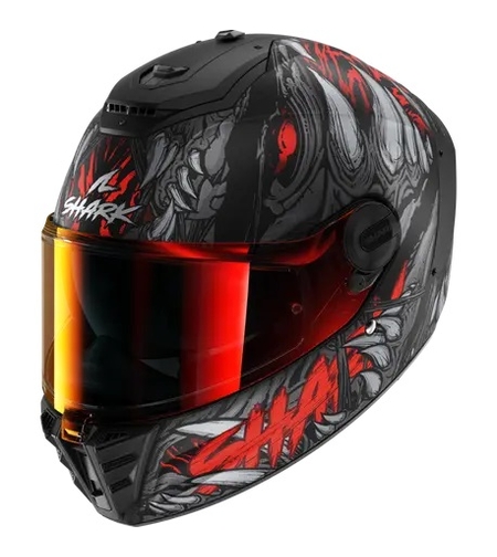 Каска SHARK SPARTAN RS SHAYTAN MATT BLACK/RED