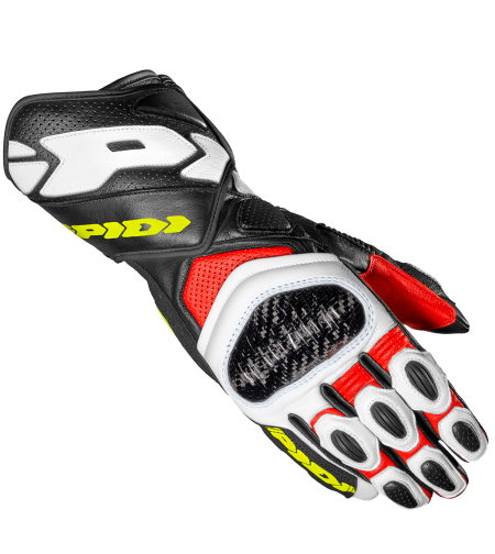Мото ръкавици SPIDI Carbo 7 RED/FLUO