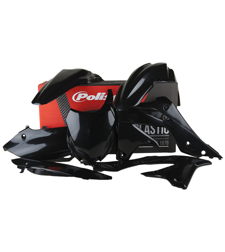 Пластмасов MX кит Polisport за Kawasaki  KX250-2013-16 Black