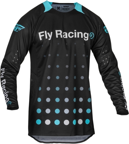 Мотокрос блуза FLY RACING Evolution DST Strobe - Black/Electric Blue