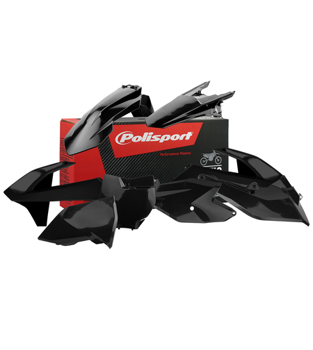 Пластмасов MX Replica кит POLISPORT за KTM SX/ SX-F/ XC-F Black