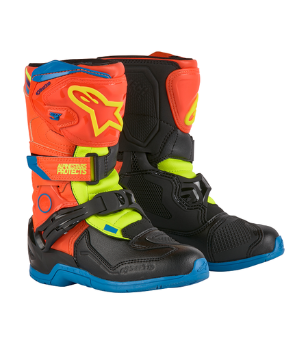 Детски мотокрос ботуши ALPINESTARS Tech 3S KIDS OR/BL/Y