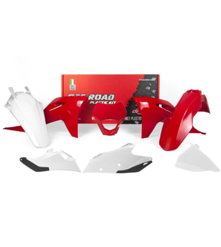 Комплект пластмаси RACETECH Plastic Kit 6 pcs GASGAS 21-23 (Red/White)
