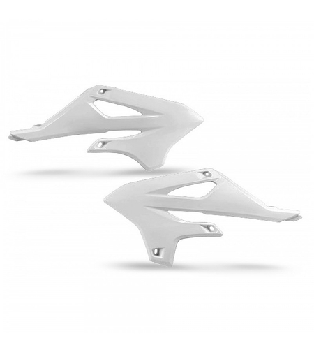 Пластмасови капаци за радиатор POLISPORT Yamaha YZ 85 (2022-25) White
