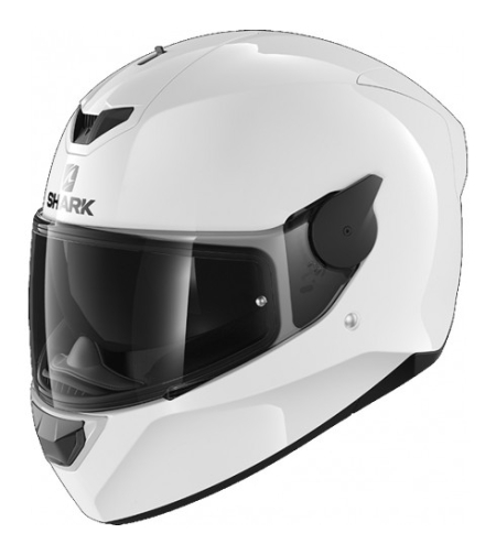 Каска SHARK D-SKWAL 2 BLANK WHITE AZUR