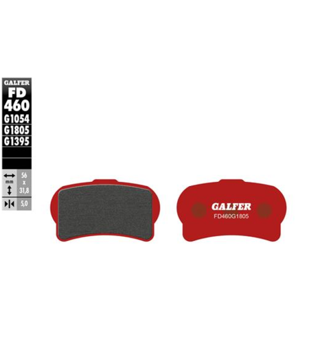 Предни мото накладки Galfer TRIAL TOP FD460G1805