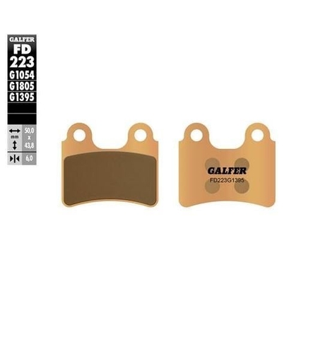 Предни/Задни мото накладки Galfer SINTERED COMPOUND FD223G1395
