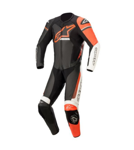 Кожен мото екип ALPINESTARS GP FORCE V2 BLACK/RED/WHITE