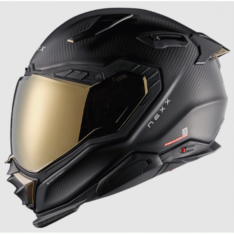 Каска NEXX X.WST3 ZERO PRO CARBON GOLD MATT
