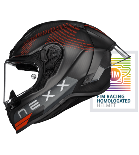 Каска NEXX X.R3R PRO FIM EVO CARBON BLACK MATT