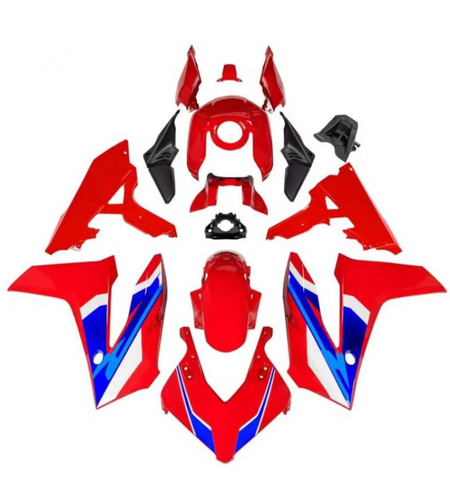 Спойлери комплект CBR650R 2024-2025-RED
