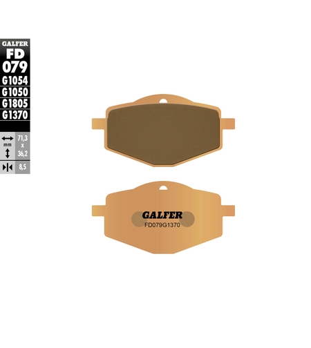Предни/Задни мото накладки Galfer SINTERED COMPOUND FD079G1370