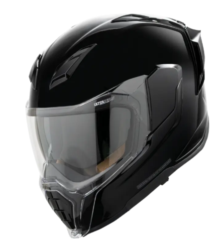 Каска ICON Ultraflite™ Solid MIPS® BLACK GLOSS