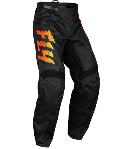 Детски мотокрос брич FLY RACING F-16 Riding- Black/Yellow/Orange