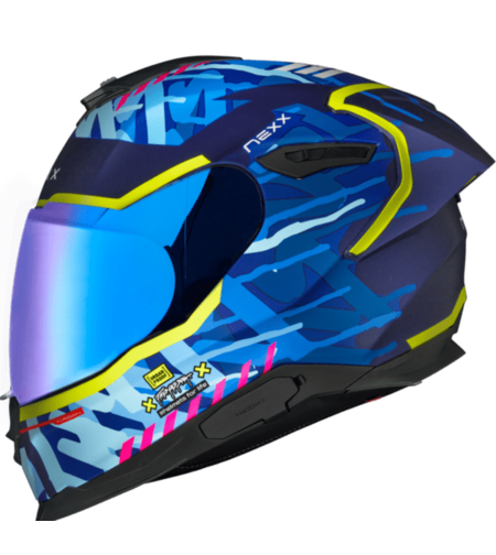 Каска NEXX Y100R URBANGRAM INDIGO BLUE MATT