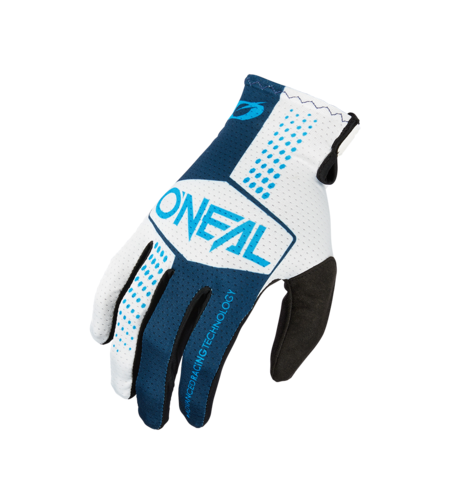 Мотокрос ръкавици O'NEAL MATRIX SPLIT BLUE/WHITE V.25