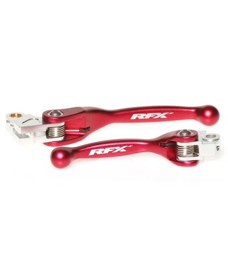 Комплект лостове RFX Race Forged Flexible Lever Set (Red) CR 125R/250R CRF 250 X /450 X