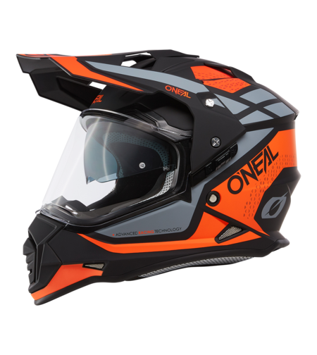 Ендуро каска O'NEAL SIERRA II R ORANGE/BLACK/GRAY V.24