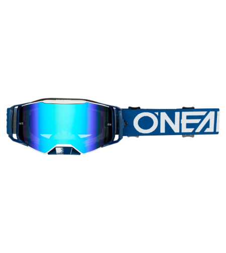 Мотокрос очила O'NEAL B-55 CRAM BLUE/WHITE - RADIUM BLUE