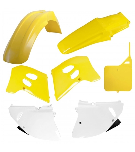 Комплект пластмаси POLISPORT Standard Plastic Kit Suzuki RM 125/250 (1993-95) ОЕМ