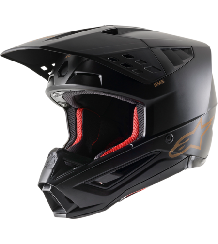 Мотокрос каска ALPINESTARS SM5 BLACK/BROWN