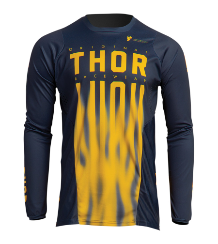 Мотокрос джърси THOR PULSE VAPOR MIDNIGHT/LEMON