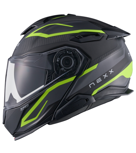 Каска NEXX X.LIFETOUR FLIP UP PRO MILE NEON GRAY