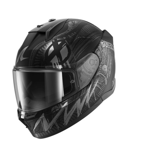 Каска SHARK D-SKWAL 3 SHIEVER MAT BLACK/GREY