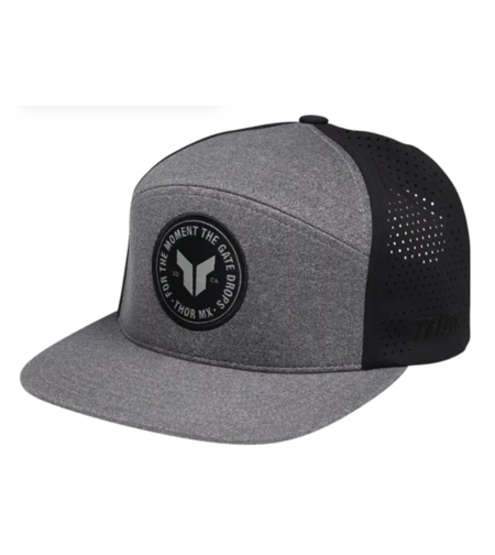 Шапка THOR BADGE HTR GREY/BLACK