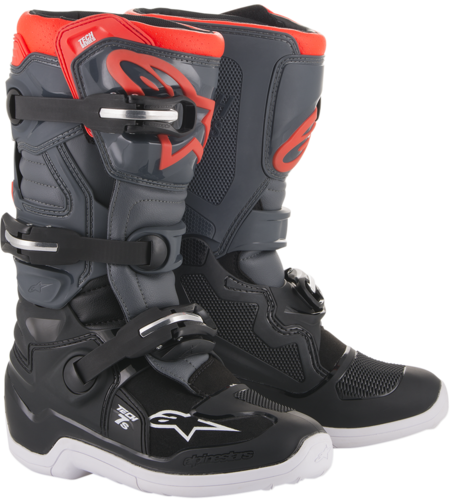 Детски мотокрос ботуши ALPINESTARS Tech 7S Red, Gray, Black