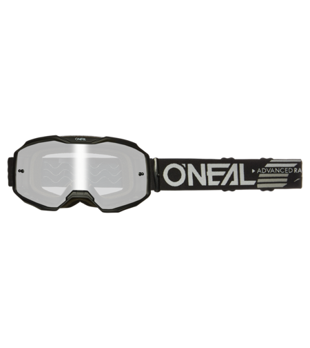 Мотокрос очила O'NEAL B-10 SOLID BLACK - SILVER MIRROR V.24