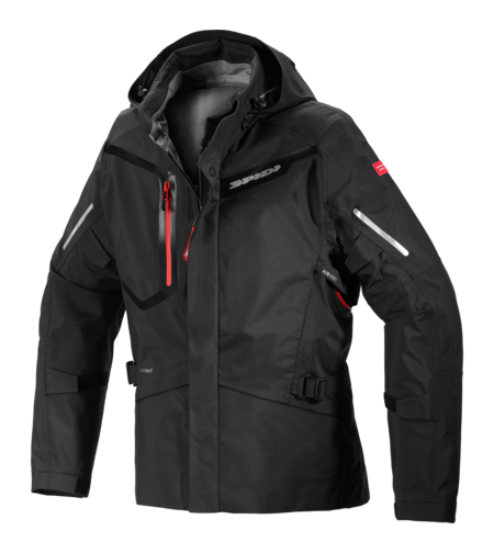 Текстилно яке за мотор  SPIDI Mission-T Shield Black