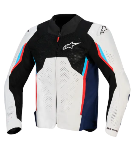 Текстилно яке ALPINESTARS AST AIR V3 SILVER/BLUE/RED