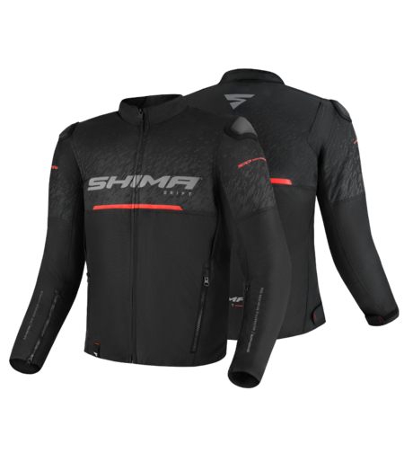 Текстилно мото яке SHIMA DRIFT BLACK