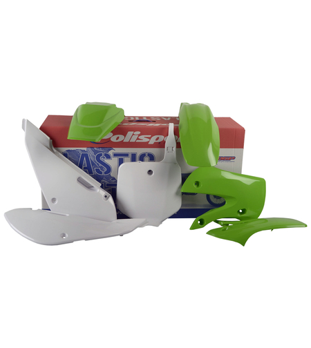 Пластмасов MX кит Polisport за Kawasaki  KX65 - 2000-21 OEM Color 11-12