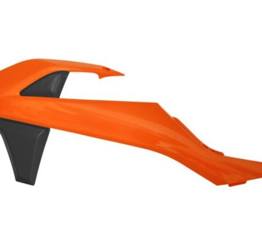 Пластмасови капаци за радиатор RACETECH Radiator Scoops (Orange/Black)