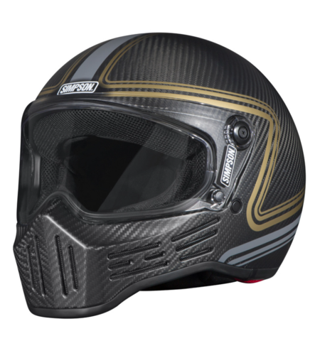 Каска SIMPSON M30 Slipline Carbon