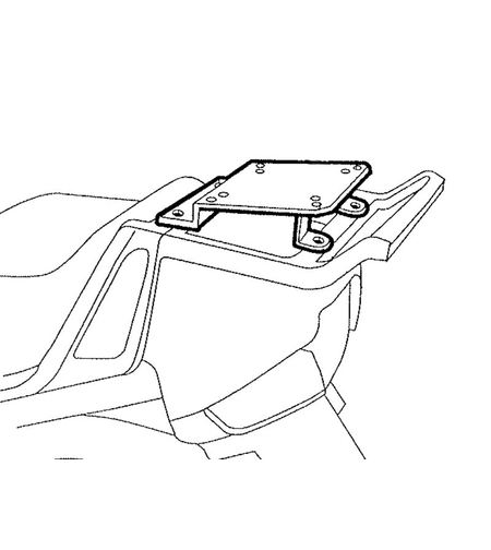 Монтажен комплект за куфари SHAD TOP MASTER BMW RT/K1100 LT 95