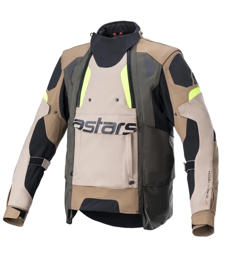 Текстилно мото яке ALPINESTARS HALO DRYSTAR CAMO/NAVY BLUE/ORANGE