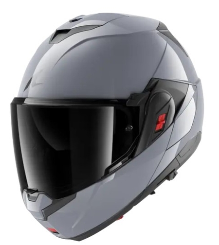 Модуларна каска SHARK OXO Gun Silver