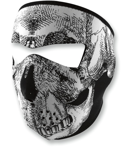 Маска за лице ZAN HEADGEAR SKULL Neoprene Full-Face