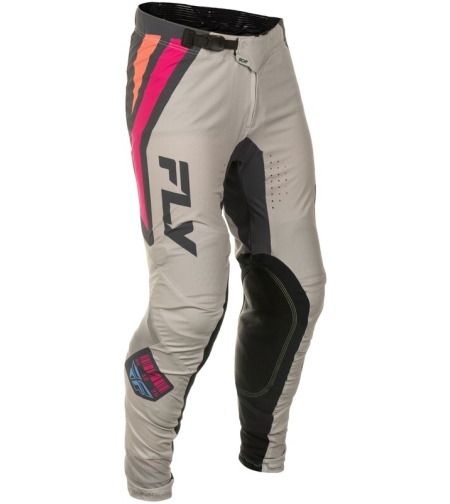 Мотокрос брич FLY RACING Lite S.E. Vice-Light Grey/Pink/Coral 2025